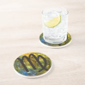 Dessous De Verre En Grès Vierge (Côté)
