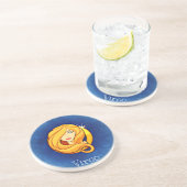 Dessous De Verre En Grès Vierge, Vergine (Côté)