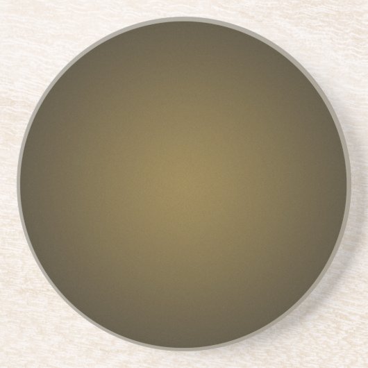 Dessous De Verre En Grès Vignette granuleuse marron et noir tendance (Devant)
