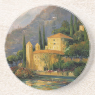 Dessous De Verre En Grès Villa de lac