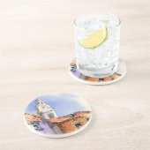 Dessous De Verre En Grès Ville hôtel (Côté)