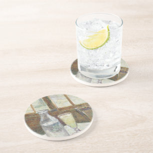 Dessous De Verre En Grès Vincent van Gogh Absinthe célèbre peinture