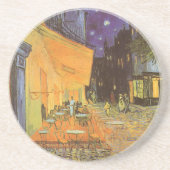Dessous De Verre En Grès Vincent van Gogh - Café Terrasse en soirée (Devant)
