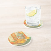 Dessous De Verre En Grès Vincent van Gogh - Carafe et citrons sur une assie (Côté)