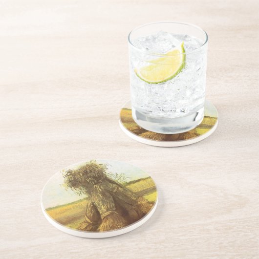 Dessous De Verre En Grès Vincent van Gogh - Chênes du blé (Côté)