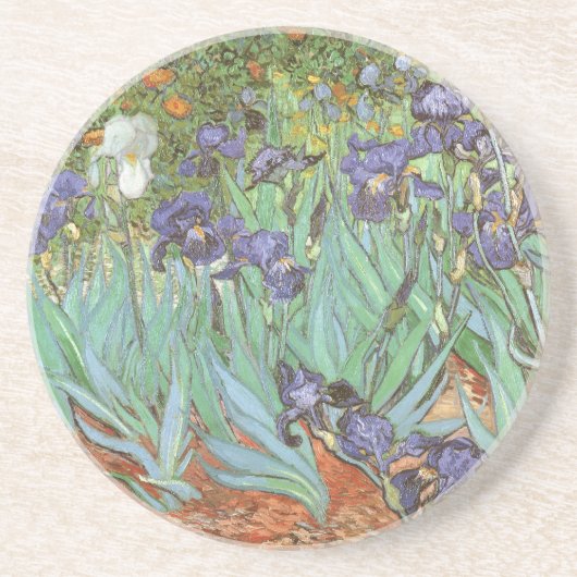 Dessous De Verre En Grès Vincent van Gogh - Irises (Devant)