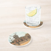 Dessous De Verre En Grès Vincent van Gogh - Moulin de la Galette, Windmill (Côté)