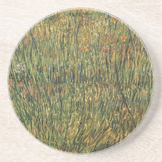 Dessous De Verre En Grès Vincent van Gogh - Prairie en fleurs (Devant)