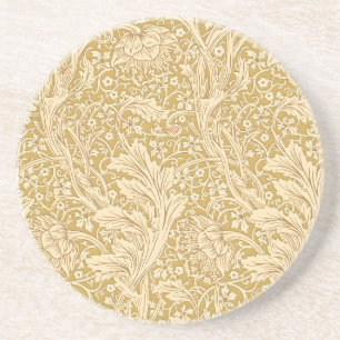 Dessous De Verre En Grès Vintage William Morris Arcadia Or en Continu