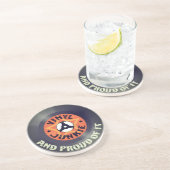 Dessous De Verre En Grès Vinyl Junkie - And Proud of It (Côté)