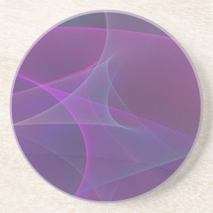 Dessous De Verre En Grès Violet clair