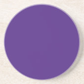 Dessous de verre en grès violet Monster (Devant)