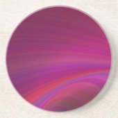 Dessous de verre en grès violet - Unique et Durabl (Devant)