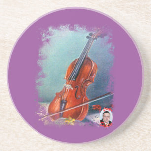 Dessous De Verre En Grès Violín