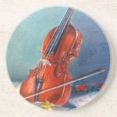 Dessous De Verre En Grès Violín (Devant)