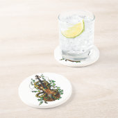 Dessous De Verre En Grès Violon et serpent (Côté)