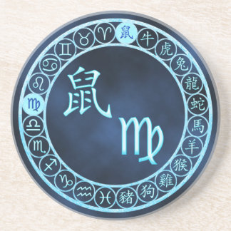 Dessous De Verre En Grès Virgo/Rat