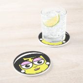 Dessous De Verre En Grès Visage de maman (Côté)