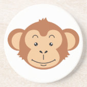 Dessous De Verre En Grès Visage de singe (Devant)