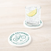 Dessous De Verre En Grès Voie Nord (cyclisme) (Côté)