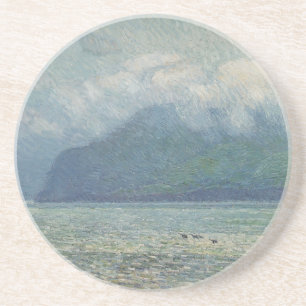 Dessous De Verre En Grès Voile d'argent et Porte d'or de Childe Hassam