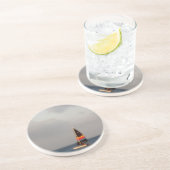 Dessous De Verre En Grès Voilier coloré (Côté)