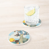 Dessous De Verre En Grès Voir, Margery Daw, (Côté)