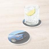 Dessous De Verre En Grès Voiture de sport (Côté)