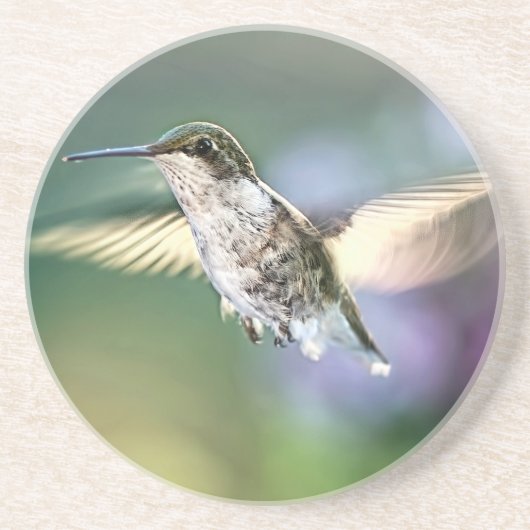 Dessous De Verre En Grès Vol de colibri (Devant)