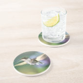 Dessous De Verre En Grès Vol de colibri (Côté)