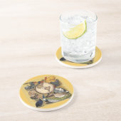 Dessous De Verre En Grès Volaille du monde (Côté)