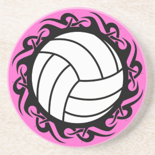 Dessous De Verre En Grès volley-ball tribal