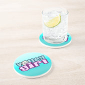 Dessous De Verre En Grès Volley fille (Côté)