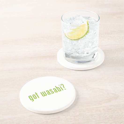 Dessous De Verre En Grès vous avez wasabi ? (Côté)
