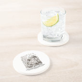 Dessous De Verre En Grès Vous n'êtes rien mais un paquet de cartes (Côté)