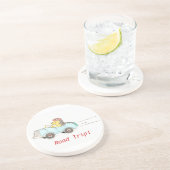 Dessous De Verre En Grès Voyage par la route de hérisson (Côté)