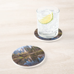 Dessous De Verre En Grès Vue des crêtes de cathédrale