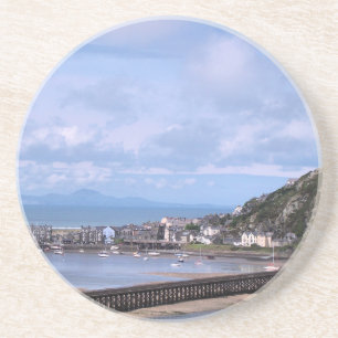 DESSOUS DE VERRE EN GRÈS VUES DES ALLES