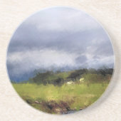 DESSOUS DE VERRE EN GRÈS VUES DES ALLES (Devant)