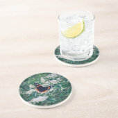 Dessous De Verre En Grès Vulcain (Côté)