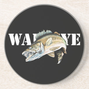 Dessous De Verre En Grès Walleye