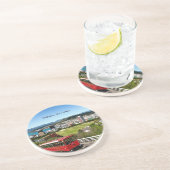 Dessous De Verre En Grès Wellington, Nouvelle-Zélande (Côté)
