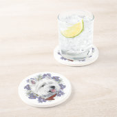 Dessous De Verre En Grès Westie Ne m'oubliez pas (Côté)