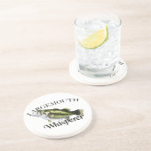 Dessous De Verre En Grès Whisperer basse à grande bouche (Côté)