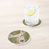Dessous De Verre En Grès White Tailed (Côté)