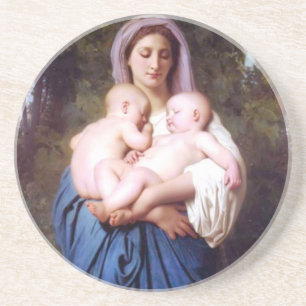 Dessous De Verre En Grès William Bouguereau_Charity (1878)