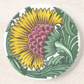 Dessous De Verre En Grès William de Morgan Tile (Devant)