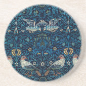 Dessous De Verre En Grès William Morris Blue Birds Tapestry Classic (Devant)