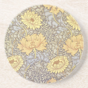 Dessous De Verre En Grès William Morris Chrysanthemum Fleurs maman
