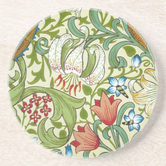 Dessous De Verre En Grès William Morris Fine Garden Papier peint Lily